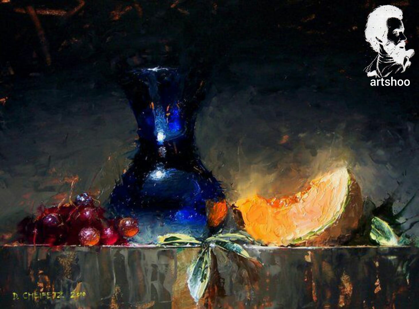 آموزش نقاشی رنگ روغن